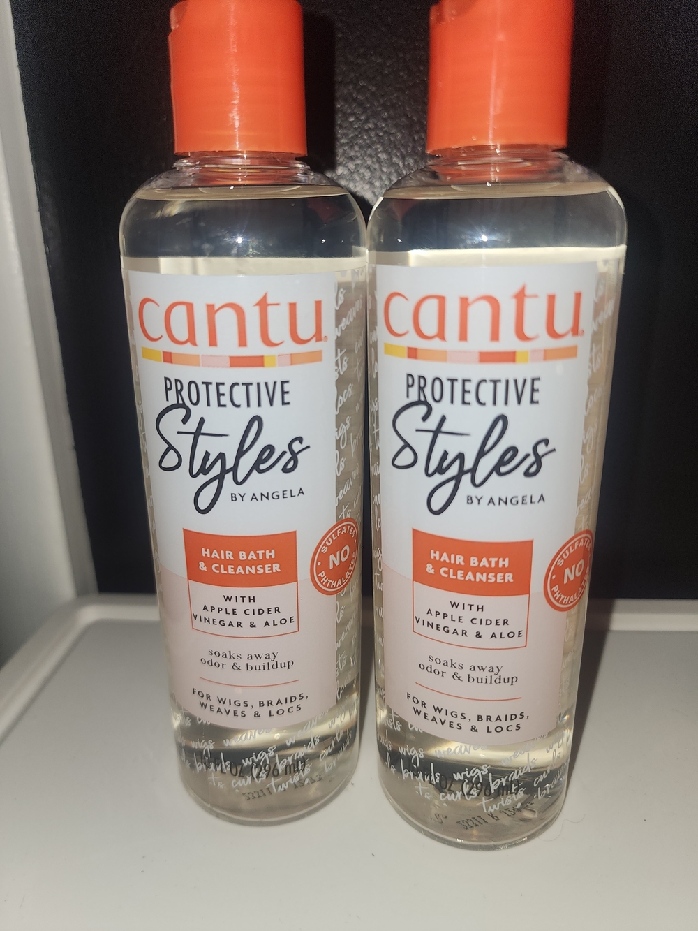2 Cantu Protective Styles Hair Bath & Cleanser 10oz